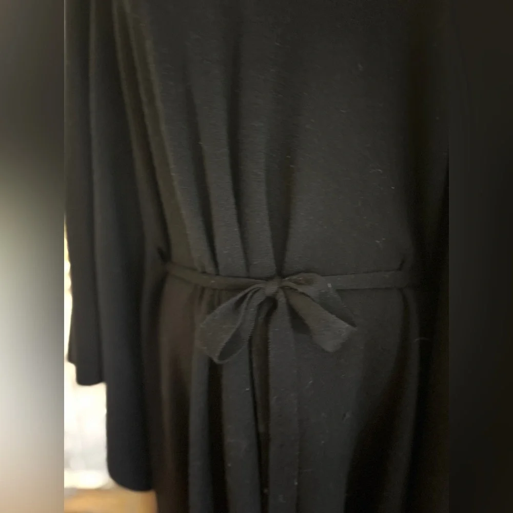 Max Studio Vintage Tie-Waist Tunic Sweater – One Size